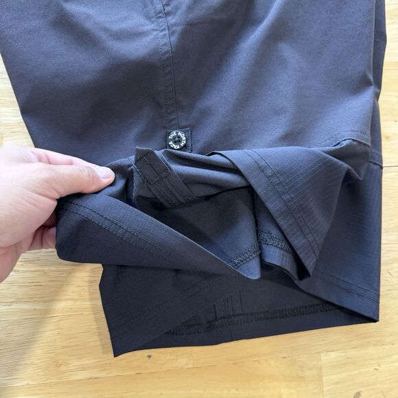 The North Face Women's Shorts Wandur Hike Shorts 9” Outdoors Black Size 12 EUC - Picture 6 of 14